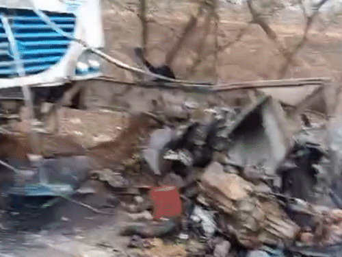 Haryana Roadways Bus Accident LIVE Video Update; 5 Killed | Rewari News ...