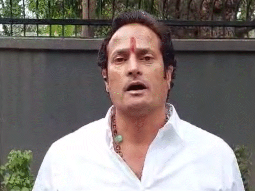 कांग्रेस नेता विकास उपाध्याय।