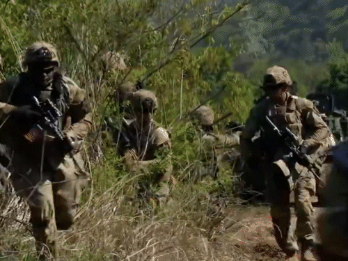 फुटेज 13 मार्च को अमेरिका और साउथ कोरिया के बीच हुई मिलिट्री ड्रिल की है।