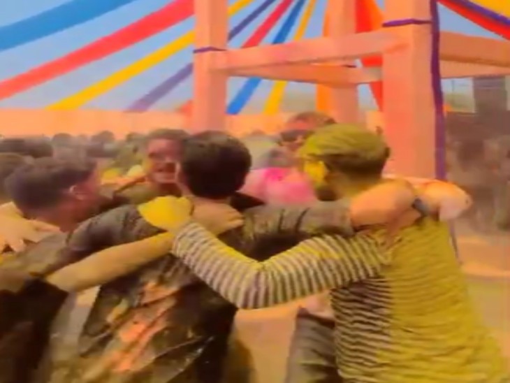 दुर्ग में प्री होली पार्टी में चाकूबाजी की वारदात - Dainik Bhaskar