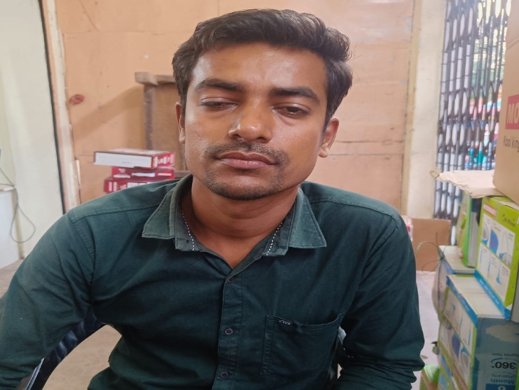 पीड़ित व्यापारी राकेश साहू