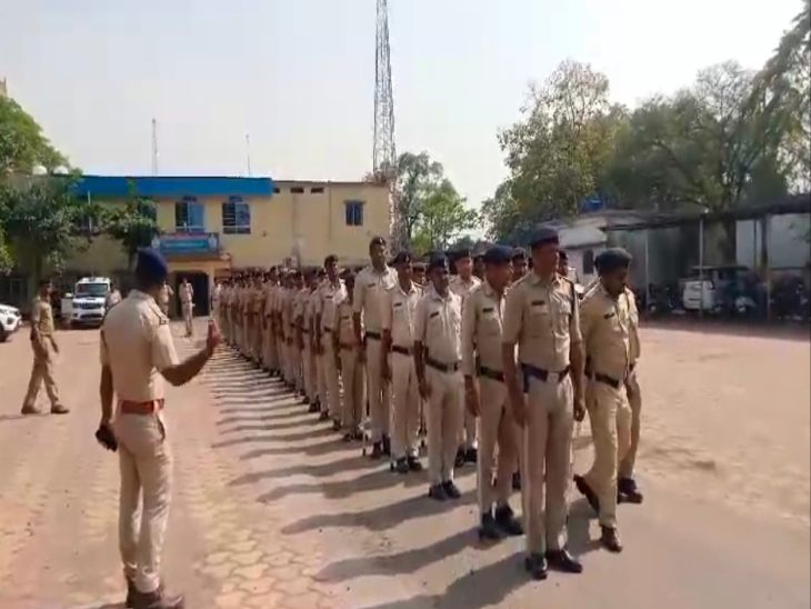 होली के त्योहार को देखते हुए जांजगीर-चांपा पुलिस भी अलर्ट है।