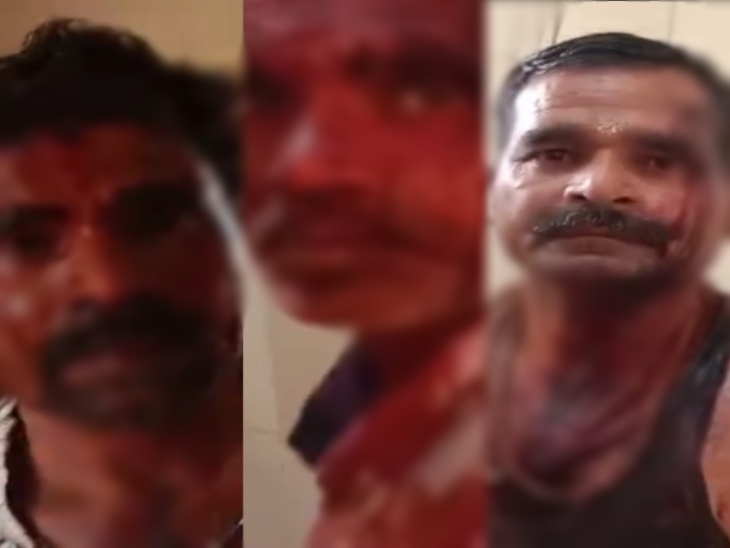 मारपीट की इस घटना में करीब 6 लोगों का सिर फूटा है।