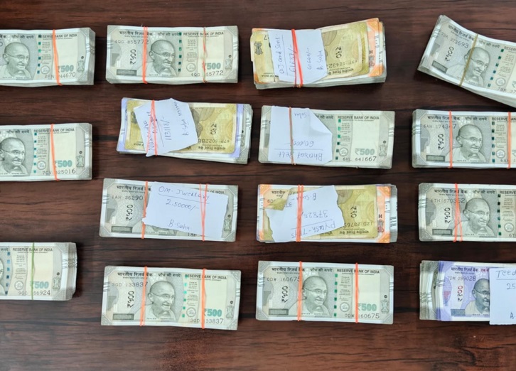 Raipur Police had seized the money during the investigation.