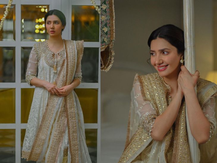 પાકિસ્તાની અભિનેત્રી Mahira Khan પોતાના લગ્નની વાત શેર કરી. તેણે કહ્યું, મારા લગ્નમાં ડીજે અને વેઈટર સહિત બધા જ રડ્યા હતા 2 માહિરા ખાને દુઆ માટે આ ડિઝાઈનર સૂટ પહેર્યો હતો.