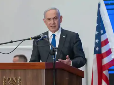 इजराइली प्रधानमंत्री ने कहा- इजराइल डील के लिए तैयार है, लेकिन अगर कोई ये सोचता है कि हम सरेंडर कर देंगे तो यह उसकी भूल है। (फाइल) - Dainik Bhaskar