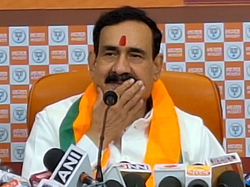 भाजपा न्यू जॉइनिंग टोली के प्रदेश संयोजक डॉ. नरोत्तम मिश्रा। - Dainik Bhaskar