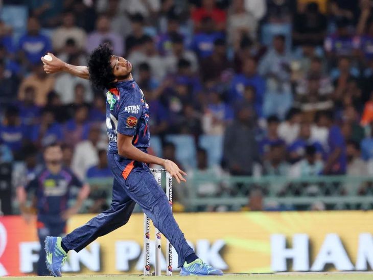 एलएसजी के एम सिद्धार्थ एक आईपीएल में सबसे ज्यादा नो-बॉल फेंकने वाले खिलाड़ी बन गए।