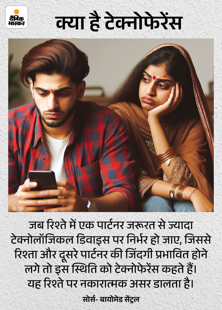 Picture of Marriage Vs Phone Addiction; What Is Technoference And Its Impact On ...