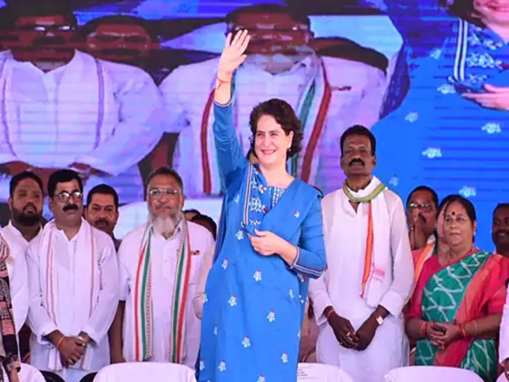 कांग्रेस की राष्ट्रीय महासचिव प्रियंका गांधी की फाइल फोटो।