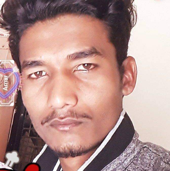 राजू सरदार जिसकी हादसे में मौत हो गई।