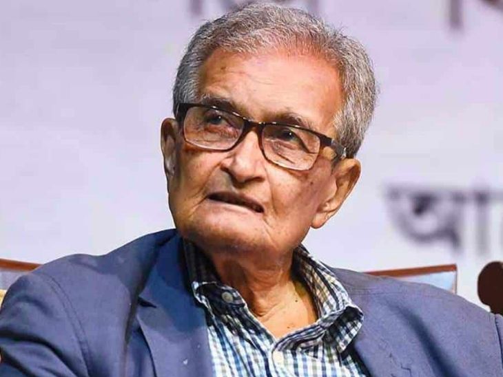 अमर्त्य सेन कल्याणकारी अर्थशास्त्र में अपने महत्वपूर्ण योगदान के लिए प्रसिद्ध हैं। इसके लिए उन्हें 1998 में अर्थशास्त्र में नोबेल पुरस्कार से सम्मानित किया गया था। - Dainik Bhaskar