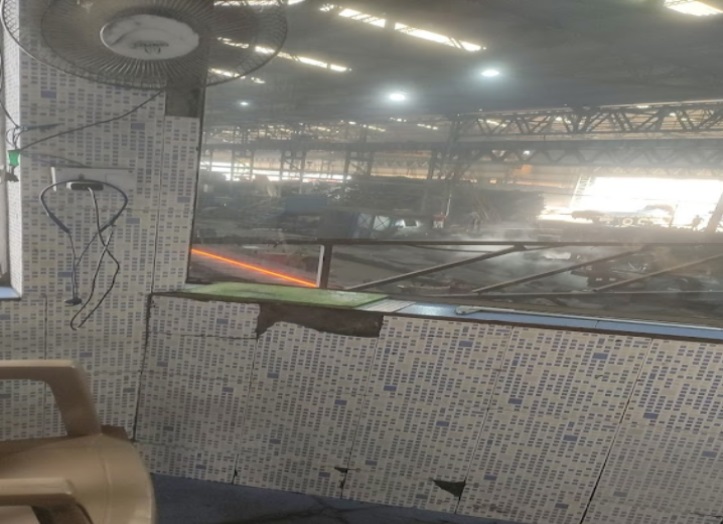 सार्थक टीएमटी प्लांट में हुआ है हादसा।