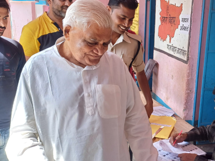 सम्राट चौधरी के पिता शकुनी चौधरी।