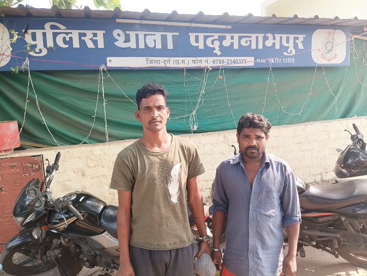 बंगले से चोरी करने वाले दो आरोपी गिरफ्तार