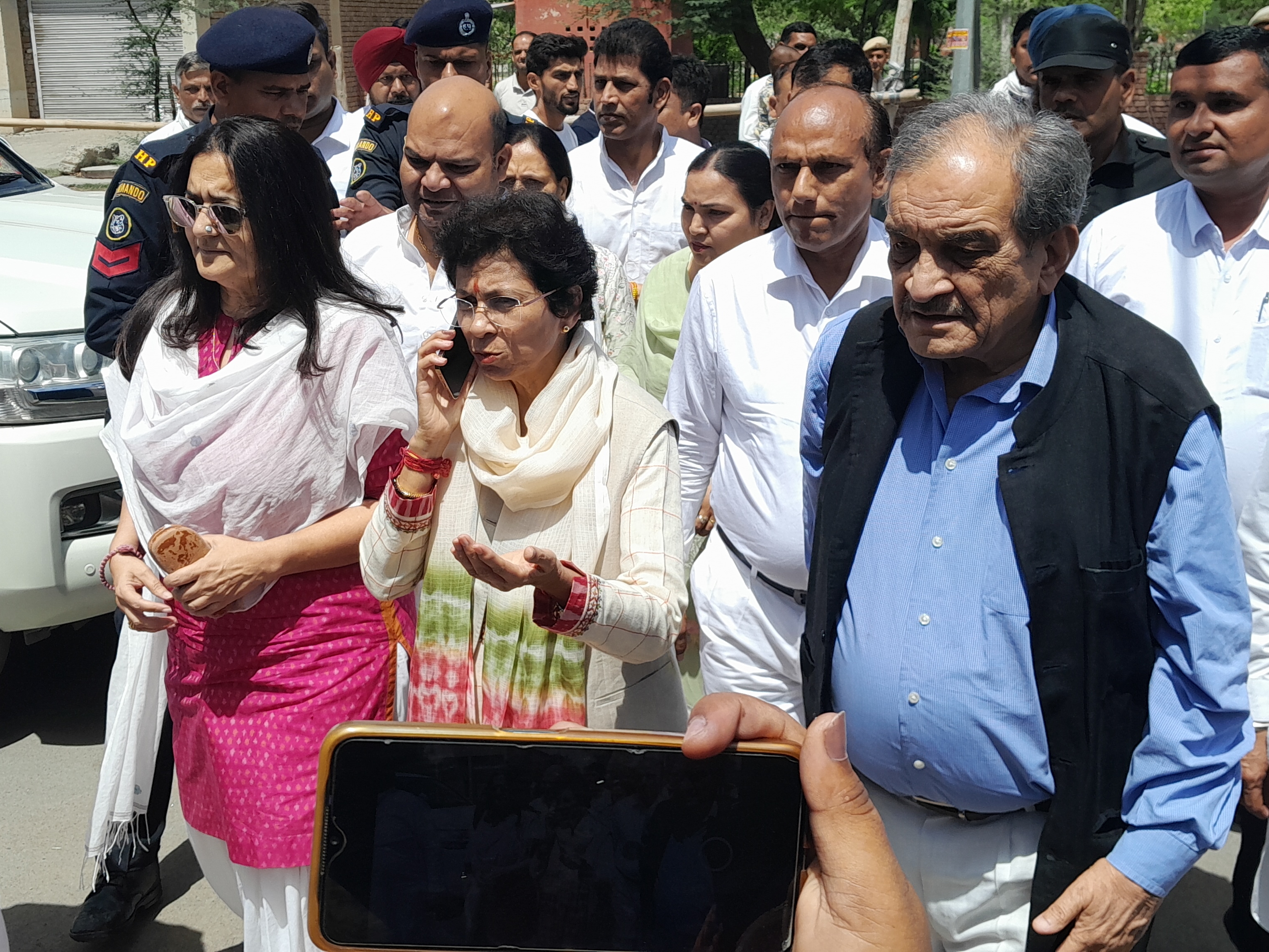 Haryana Congress leader Kumari Selja filed nomination Sirsa Loksabha