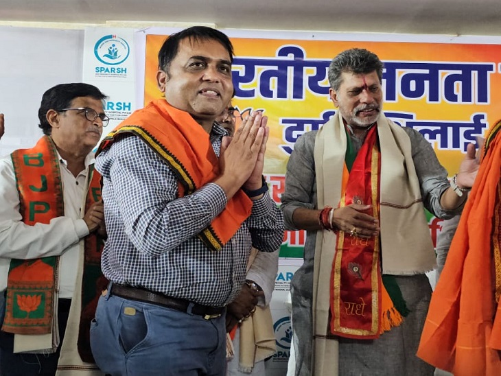 डॉ. दीपक वर्मा ने किया भाजपा प्रवेश। - Dainik Bhaskar