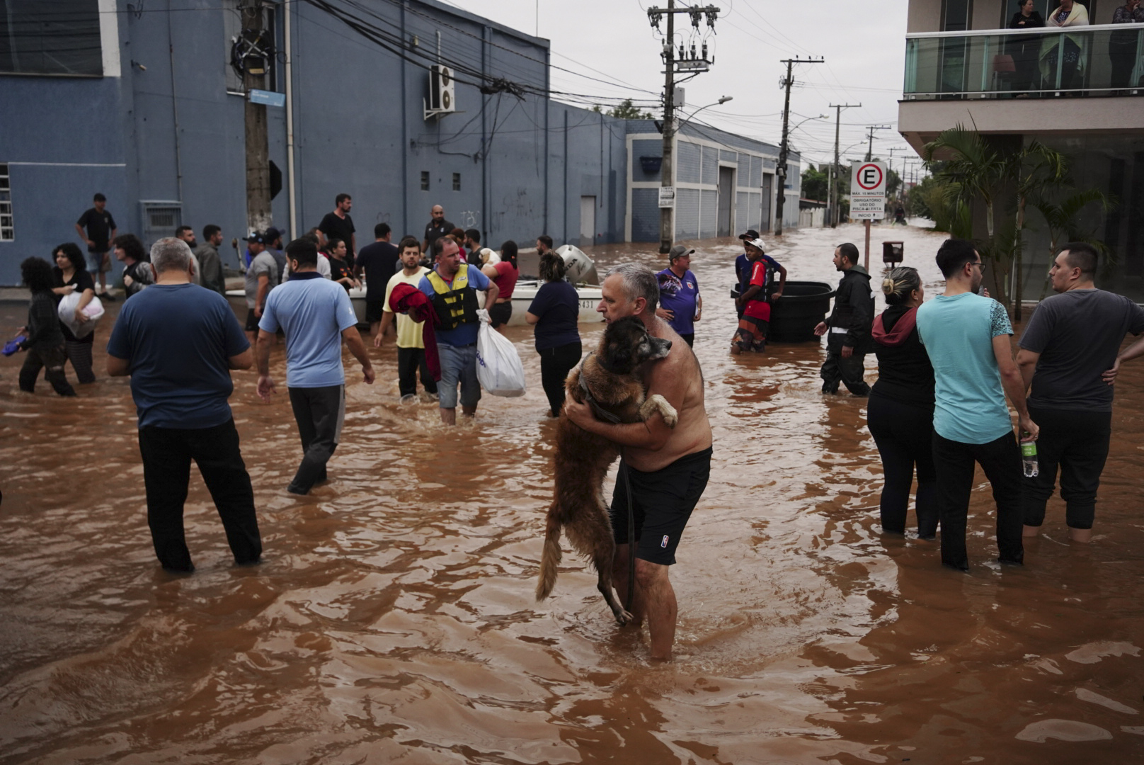 Due to floods, more than 70 thousand people had to leave their homes.