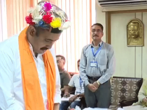 हिमाचल के PWD मंत्री एवं मंडी लोकसभा सीट से कांग्रेस प्रत्याशी विक्रमादित्य सिंह। - Dainik Bhaskar