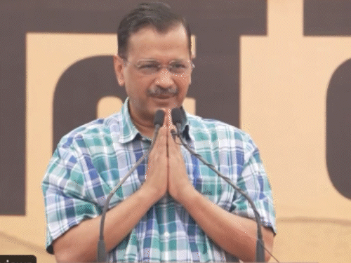 अरविंद केजरीवाल ने 13 मई को AAP के पार्षदों से मुलाकात की। - Dainik Bhaskar