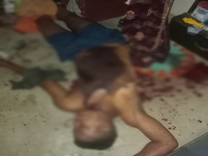 जयराम धोबी की लाश।