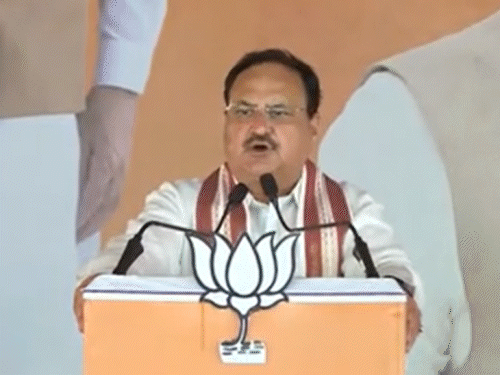 JP Nadda In Bihar, Nalanda, Arrah and Jehanabad Political Rally, Bihar Lok Sabha Election, Samrta Choudhary | लालू कहते थे सड़क बनी तो पुलिस आ जाएगी: जेपी नड्डा ने याद दिलाया बिहार