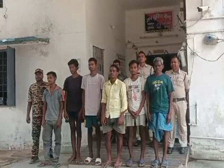 पुलिस ने 6 आरोपियों को किया गिरफ्तार