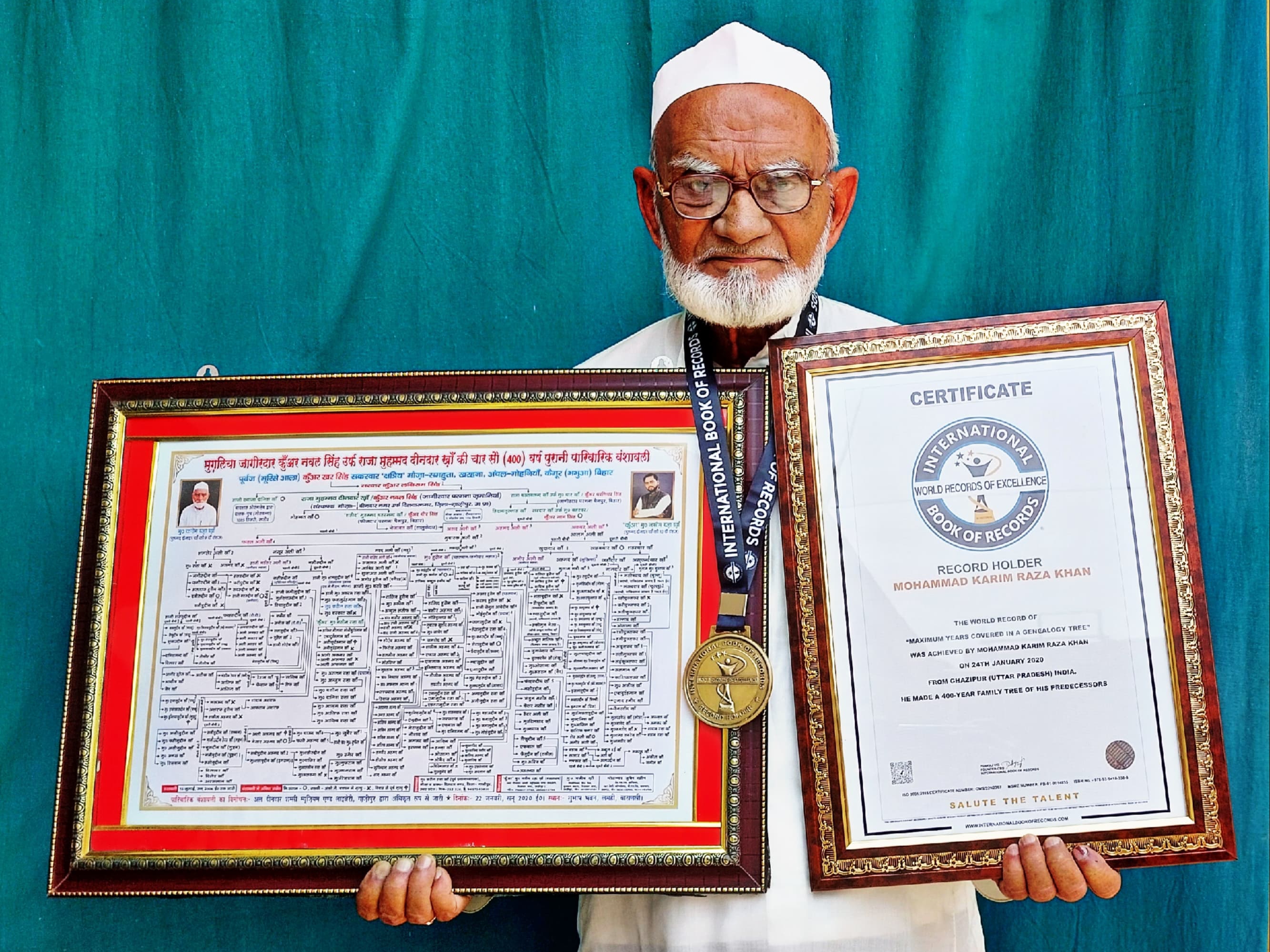 Unique Raza Unique family tree of Karim Raza of Ghazipur | गाजीपुर के करीम रजा का ...