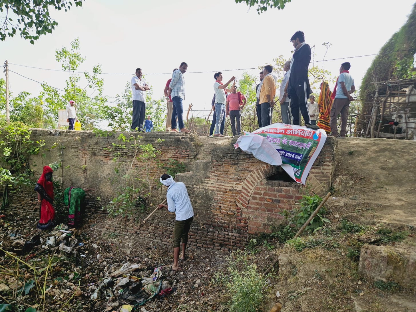 Kalash Yatra was taken out in Daboh for Ganga water conservation ...