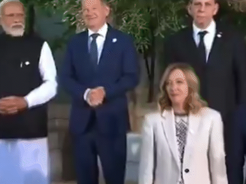 PM Modi LIVE | PM Narendra Modi Italy G7 Summit LIVE Photos Update -  Giorgia Meloni Joe Biden | G7 समिट में मोदी जॉर्जिया मेलोनी, जेलेंस्की से  मिले: कहा- हमें तकनीक को