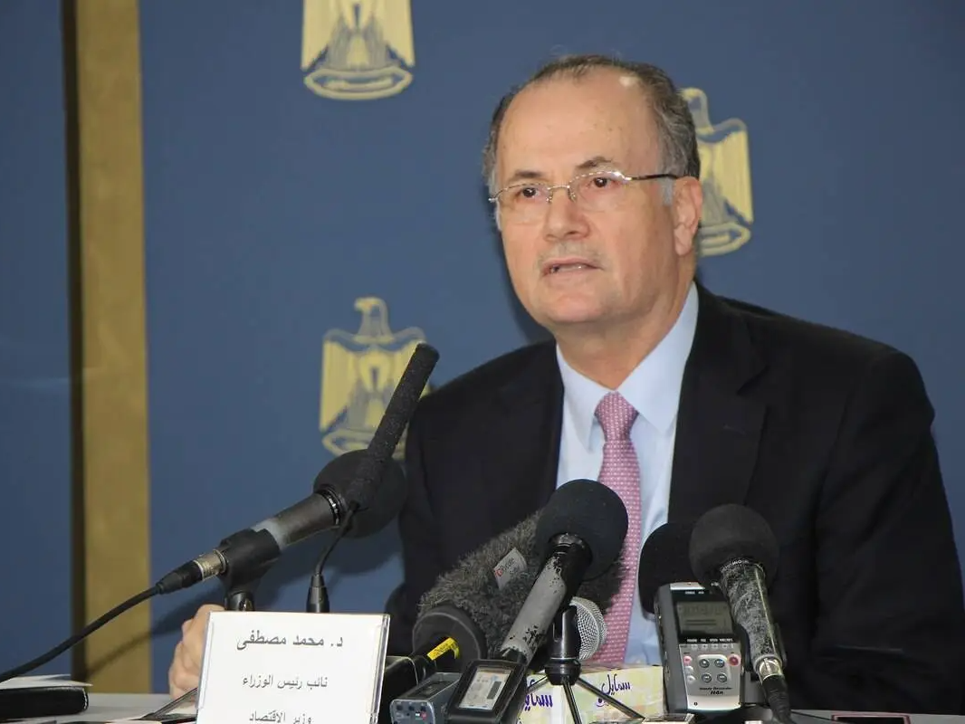 तस्वीर फिलिस्तीन के प्रधानमंत्री और विदेश मंत्री मोहम्मद मुस्तफा की है। - Dainik Bhaskar