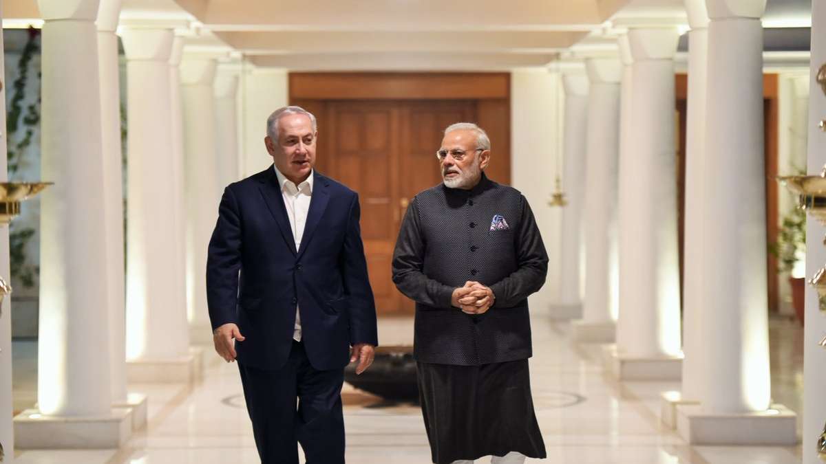 PM मोदी साल 2017 में पहली बार इजराइल के दौरे पर गए थे।