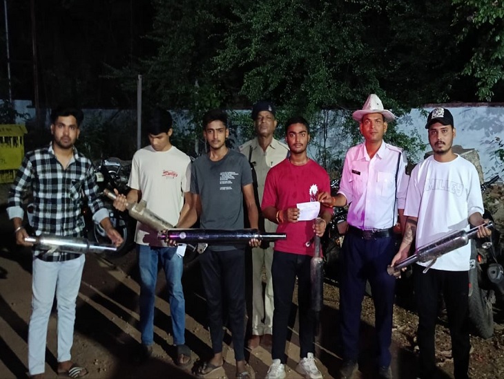 एक दिन में 8 लोगों के खिलाफ की गई चालानी व जब्ती कार्रवाई