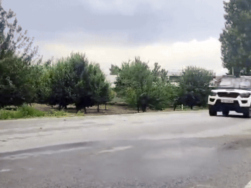 इलाके में सुरक्षाबलों का सर्च ऑपरेशन जारी है। - Dainik Bhaskar