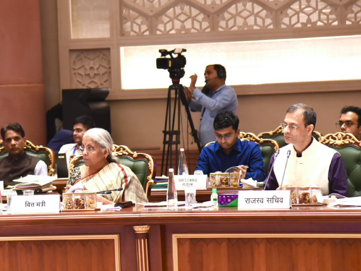 केंद्रीय वित्त मंत्री निर्मला सीतारमण ने GST काउंसिल की 53वीं मीटिंग की अध्यक्षता की।