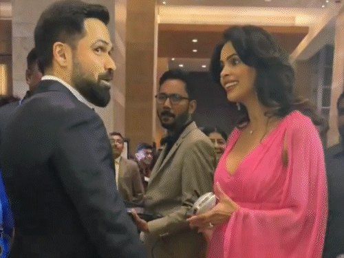 Imran and Mallika bumped into each other at a wedding function in April this year.