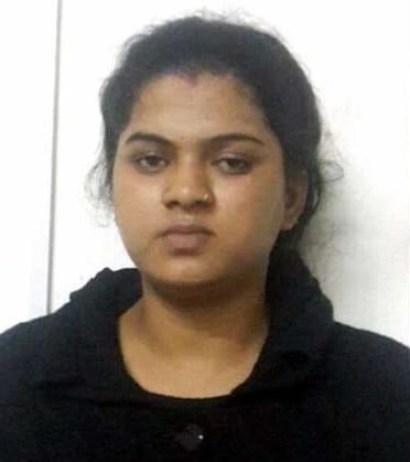 उत्तराखंड निवासी कल्पना उर्फ रीया, जिसे पुलिस ने सबसे पहले गिरफ्तार किया था।