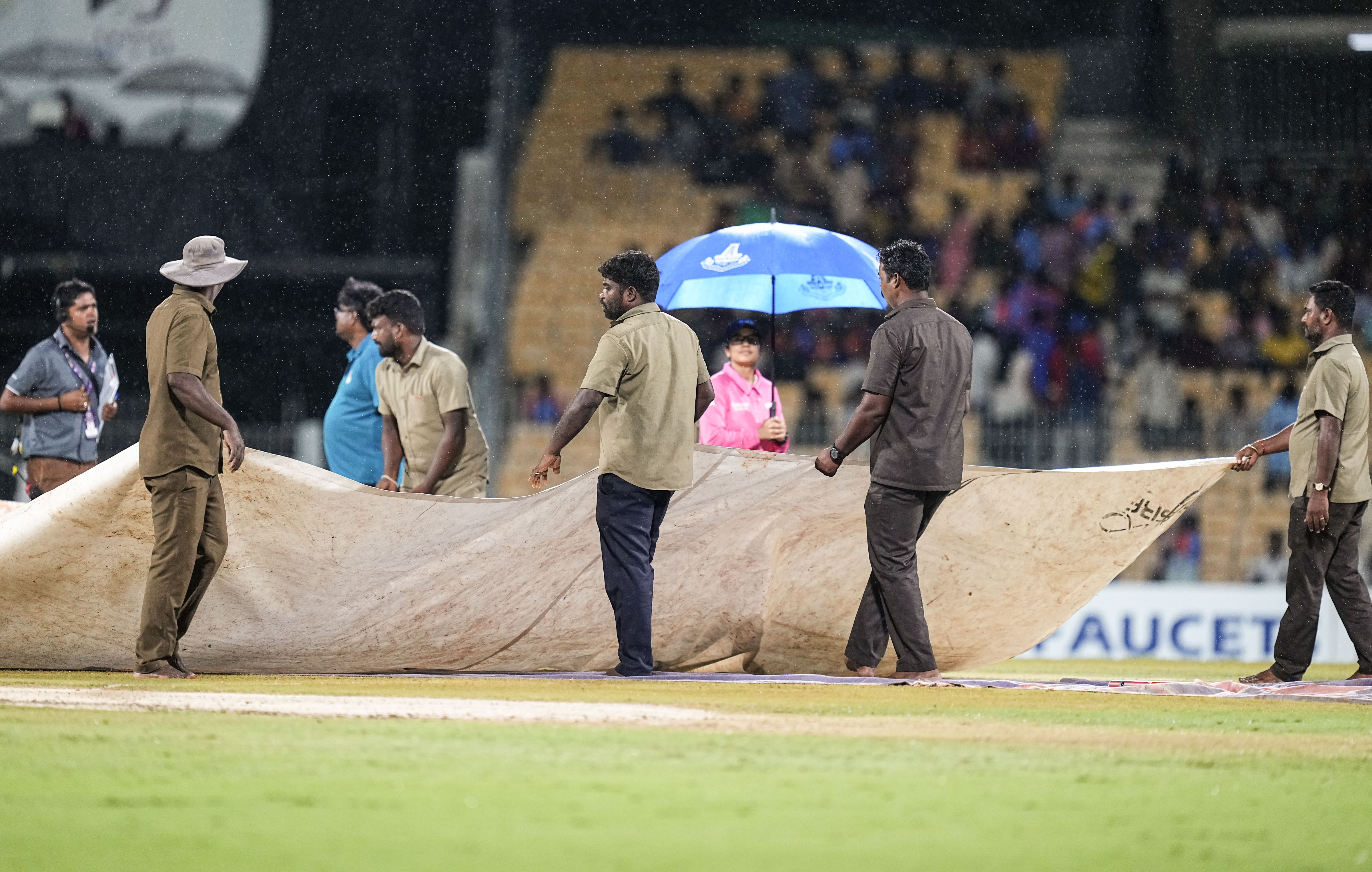 चेन्नई में बारिश के कारण दूसरा टी-20 बेनतीजा रहा।