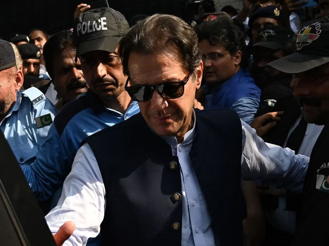 In February, ahead of Pakistan's general election, Imran Khan was sentenced to 31 years in prison in three separate cases. (File)