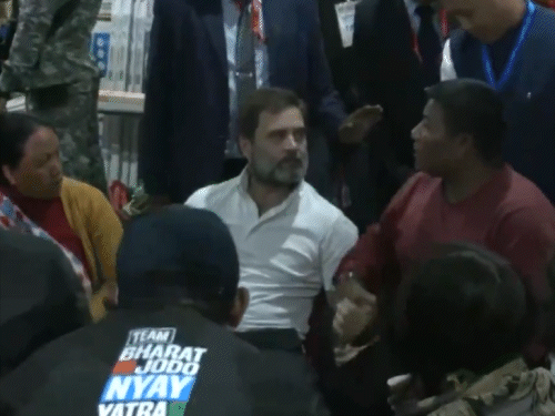 January 2024- Bharat Jodo Nyay Yatra was started from Manipur itself, then he stopped the journey and met the local people.