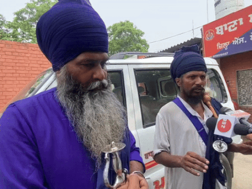 शूटिंग रुकवाने वाले निहंगों ने कहा कि यहां सिख मर्यादा के खिलाफ काम हो रहा था।