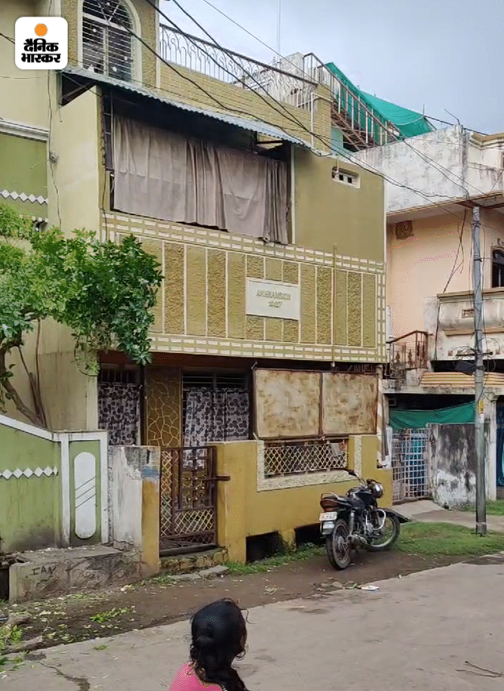 फैजान शेख का घर, जहां से एटीएस ने उसे गिरफ्तार किया था।