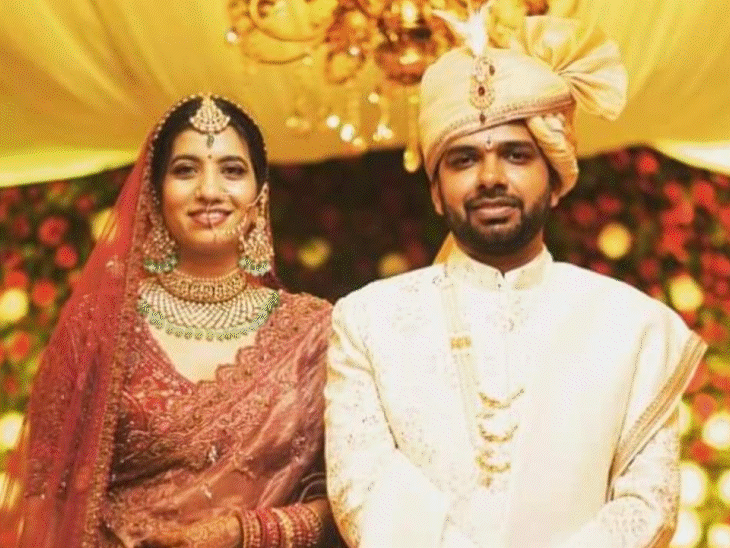 पूजा और निखिल के बीच पीएससी की तैयारी के दौरान प्रेम प्रसंग हुआ था। दोनों ने लव मैरिज की थी। - Dainik Bhaskar