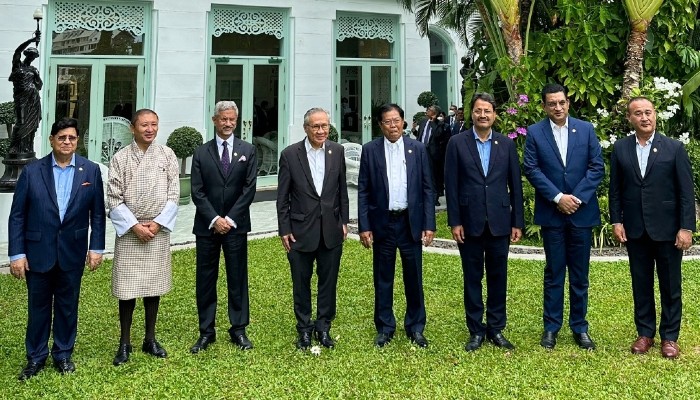 The picture is of 17 July 2023. When the first meeting of BIMSTEC Foreign Ministers was held in Thailand.