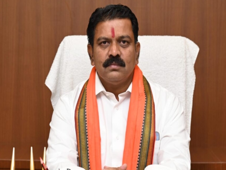 गृहमंत्री विजय शर्मा ने लॉ एंड आर्डर को लेकर की चर्चा। - Dainik Bhaskar