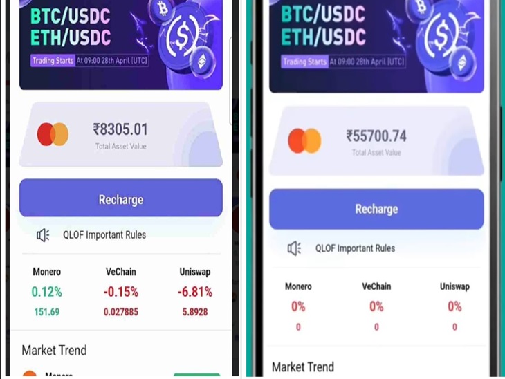 क्रिप्टो करेंसी कंपनी में फंसा लोगों का पैसा।