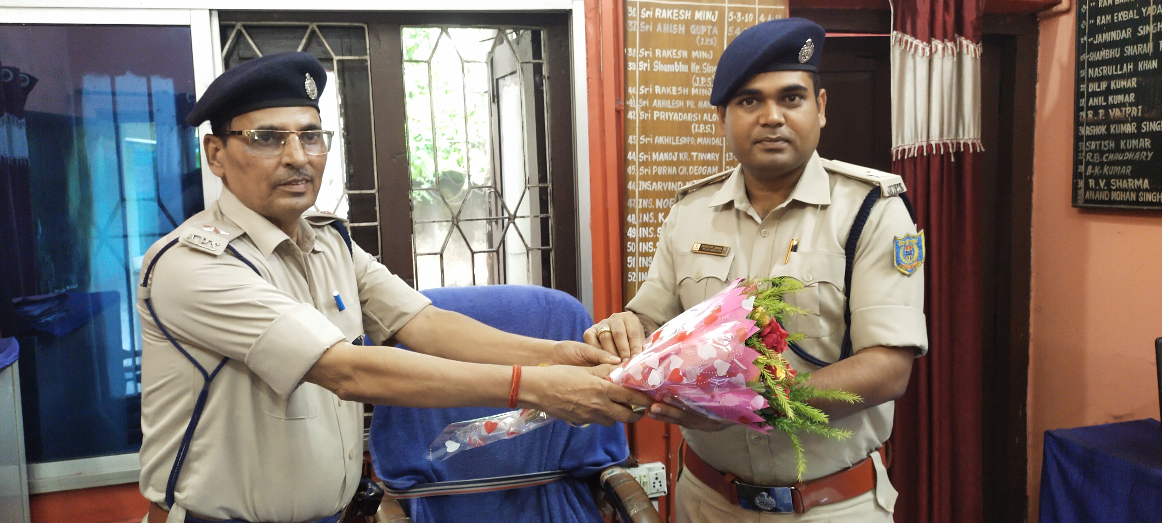Rohit Kumar Singh took charge as the new SHO in Bermo | बेरमो में रोहित ...