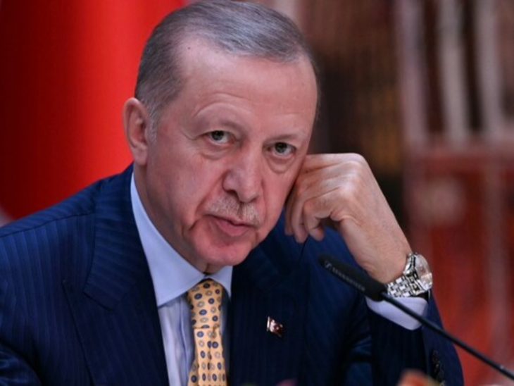 तुर्किये के राष्ट्रपति एर्दोगन ने कहा कि लीबिया और नागोर्नो-कारबाख की तरह वे इजराइल पर हमला कर सकते हैं। - Dainik Bhaskar