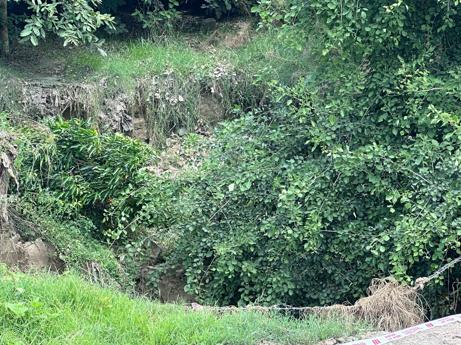 Collapsed Line 30 years old dilapidated sewer line collapsed for the fourth time ...