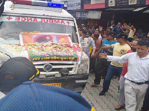 Himachal soldier Parveen Sharma martyred Jammu Kashmir operation ...
